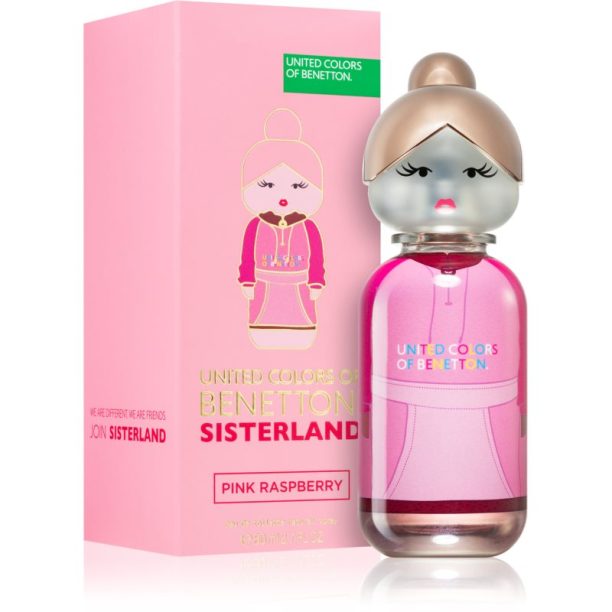 Sisterland Pink Raspberry Benetton Sisterland Pink Raspberry тоалетна вода за жени 80 мл. - оригинален продукт