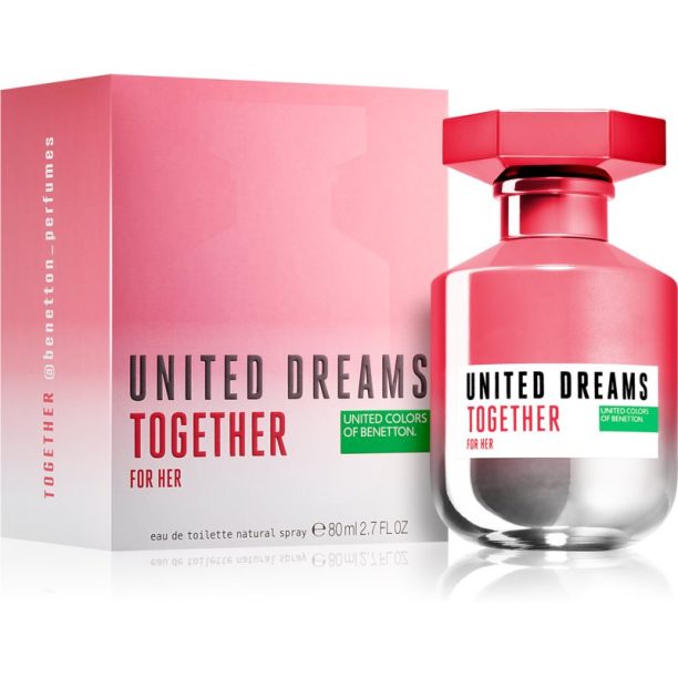 Benetton United Dreams for her Together тоалетна вода за жени 80 мл. на ниска цена