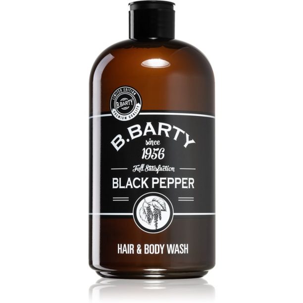 Bettina Barty Black Pepper душ гел и шампоан 2 в 1 500 мл.