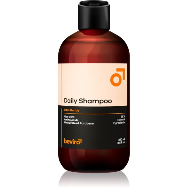 Beviro Daily Shampoo Ultra Gentle шампоан за мъже с алое вера Ultra Gentle 250 мл. на ниска цена