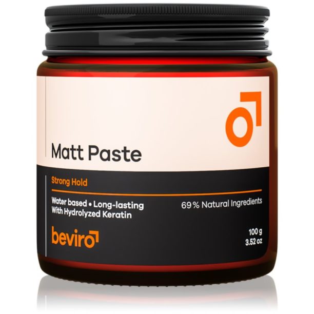 Beviro Matt Paste Strong Hold паста За коса Matt 100 гр. на ниска цена