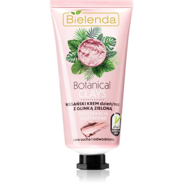 Bielenda Botanical Clays регенериращ крем с глина 50 мл.