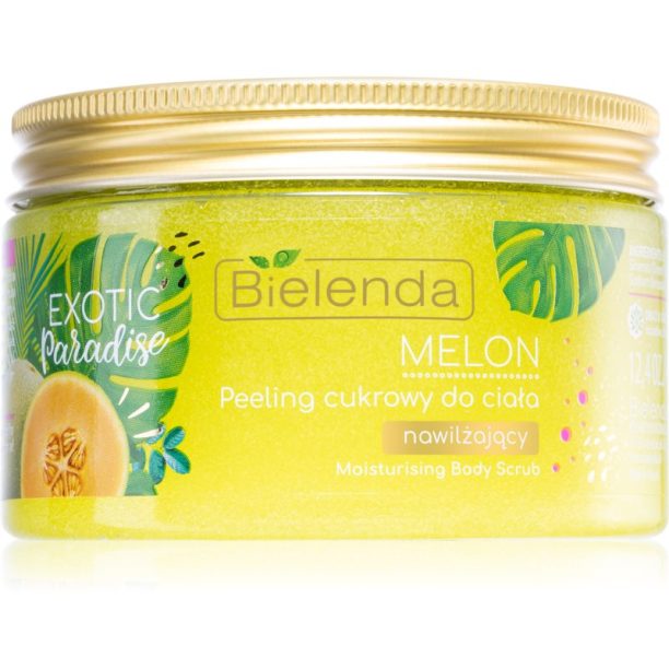 Bielenda Exotic Paradise Melon хидратиращ захарен пилинг 350 гр.