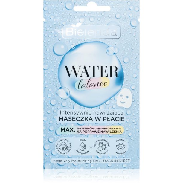 Bielenda Water Balance хидратираща платнена маска 1 бр.