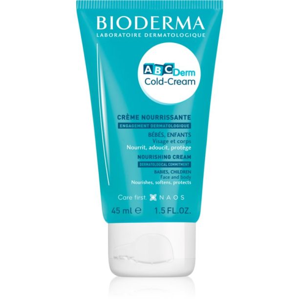 Bioderma ABC Derm Cold-Cream подхранващ крем за лице и тяло за деца от раждането им 45 мл.