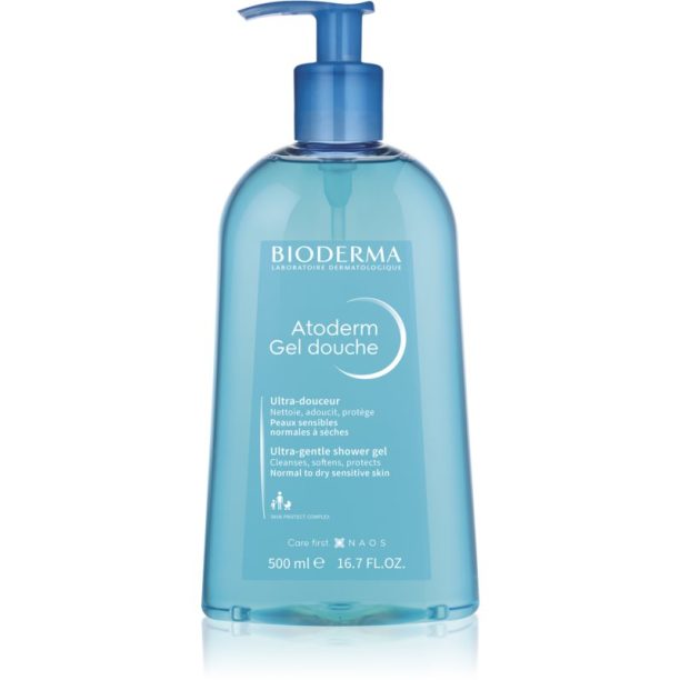 Bioderma Atoderm Gel нежен душ гел за суха и чувствителна кожа 500 мл.