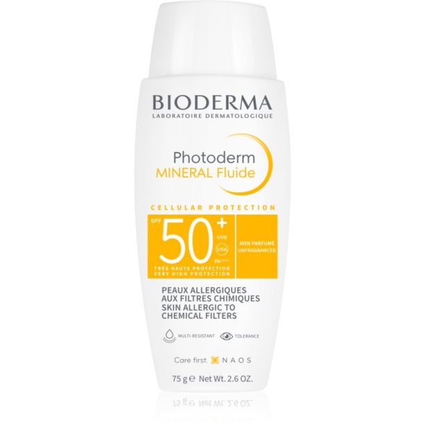 Bioderma Photoderm Mineral флуид SPF 50+ 75 гр.