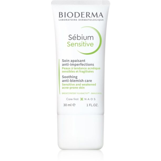 Bioderma Sébium Sensitive интензивен хидратиращ и успокояващ крем за кожа