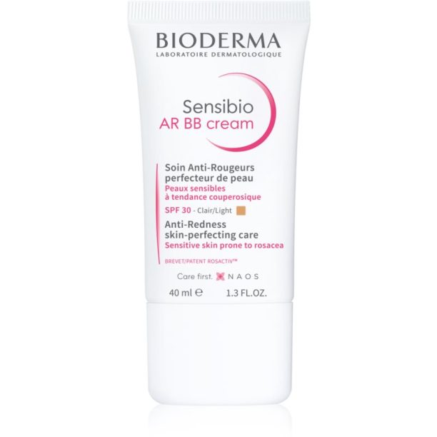 Bioderma Sensibio AR BB Cream ББ крем SPF 30 цвят Light 40 мл.