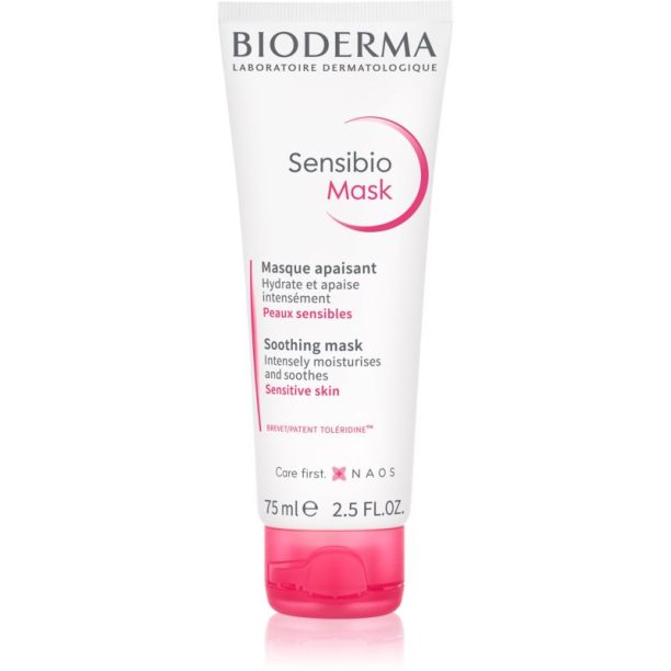 Bioderma Sensibio Mask успокояваща маска за чувствителна кожа на лицето 75 мл.