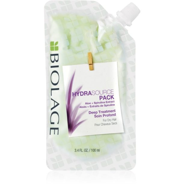 Biolage Essentials HydraSource дълбокопочистваща маска за суха коса 100 мл. на ниска цена