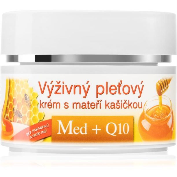 Bione Cosmetics Honey + Q10 подхранващ крем с пчелно млечице 51 мл. на ниска цена