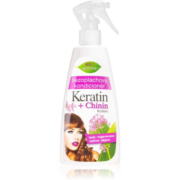 Bione Cosmetics Keratin + Chinin балсам без отмиване 260 мл.