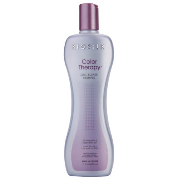 Color Therapy  Cool Blonde Shampoo Biosilk Color Therapy Cool Blonde Shampoo шампоан неутрализиращ жълтеникавите оттенъци 355 мл.