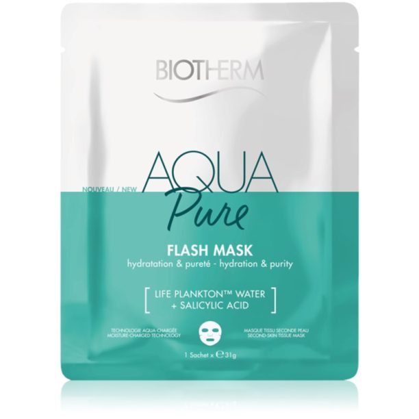 Biotherm Aqua Pure Super Concentrate платнена маска с хидратиращ ефект 35 гр.