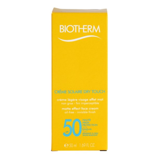 Biotherm Crème Solaire Dry Touch матиращ слънцезащитен крем за лице SPF 50 50 мл. купи на топ цена