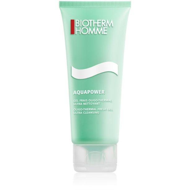 Biotherm Homme Aquapower освежаващ почистващ гел за лице 125 мл. на ниска цена