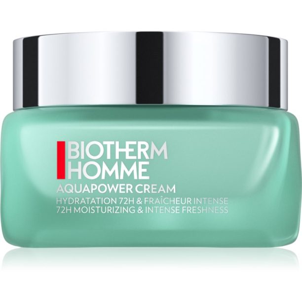 Biotherm Homme Aquapower хидратиращ гел-крем 72 ч. 50 мл. на ниска цена