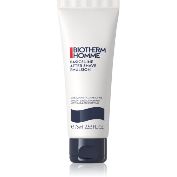 Biotherm Homme Basics Line емулсия за бръснене без алкохол за мъже 75 мл.