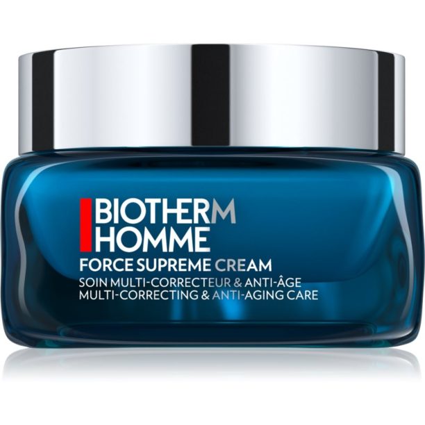 Biotherm Homme Force Supreme ремоделиращ дневен крем за регенерация и възстановяване на кожата за мъже 50 мл.