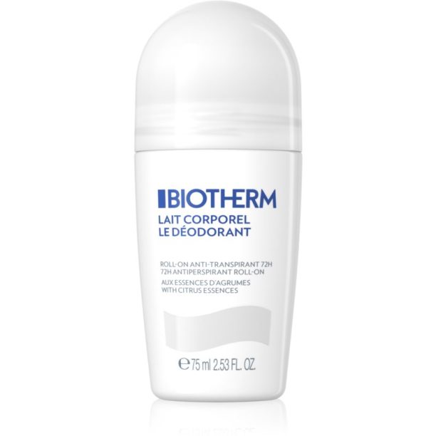 Biotherm Lait Corporel Le Déodorant рол- он против изпотяване без парабени 75 мл.