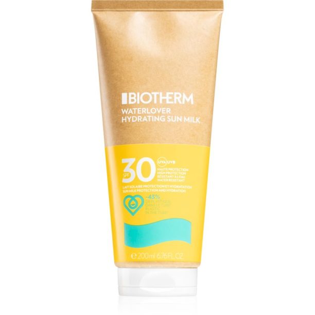 Biotherm Waterlover Sun Milk мляко за загар  SPF 30 200 мл. на ниска цена