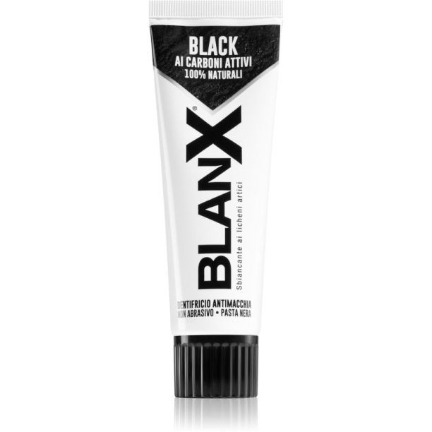 BlanX Black избелваща паста за зъби с активен въглен 75 мл.