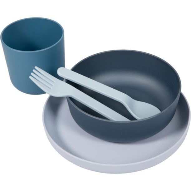 Bo Jungle Tableware Set комплект за хранене за деца Blue 5 бр. на ниска цена