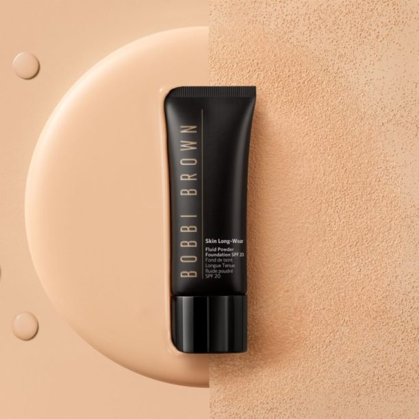 Bobbi Brown Skin Long Wear Fluid Powder Foundation течен фон дьо тен с матов завършек SPF 20 цвят 20 Alabaster (C-004) 40 мл. купи на топ цена