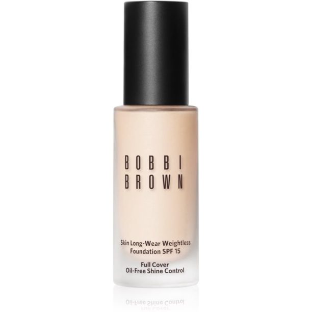 Bobbi Brown Skin Long-Wear Weightless Foundation дълготраен фон дьо тен SPF 15 цвят Alabaster (C-004) 30 мл.