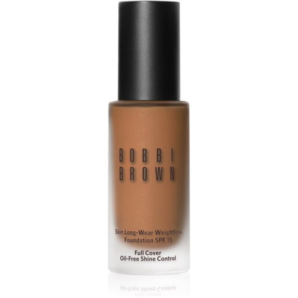 Bobbi Brown Skin Long-Wear Weightless Foundation дълготраен фон дьо тен SPF 15 цвят Cool Golden (C-076) 30 мл. на ниска цена