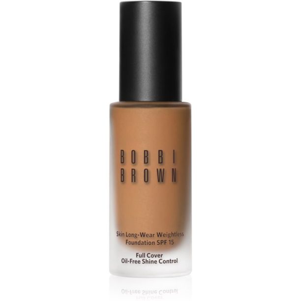 Bobbi Brown Skin Long-Wear Weightless Foundation дълготраен фон дьо тен SPF 15 цвят Neutral Golden (N-070) 30 мл. на ниска цена