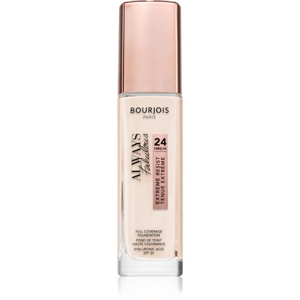 Bourjois Always Fabulous дълготраен фон дьо тен SPF 20 цвят 115 Golden Ivory 30 мл. на ниска цена