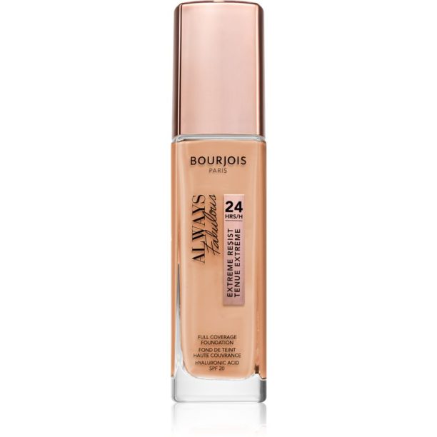 Bourjois Always Fabulous дълготраен фон дьо тен SPF 20 цвят 400 Rose Beige 30 мл. на ниска цена