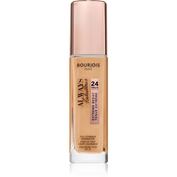 Bourjois Always Fabulous дълготраен фон дьо тен SPF 20 цвят 410 Golden Beige 30 мл. на ниска цена