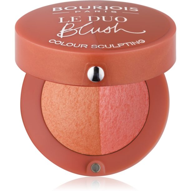 Bourjois Le Duo Blush дуо руж цвят 02 Roméo et Peachette 2.4 гр.