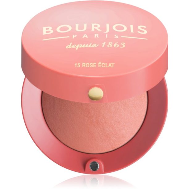 Bourjois Little Round Pot Blush руж цвят 15 Rose Éclat 2