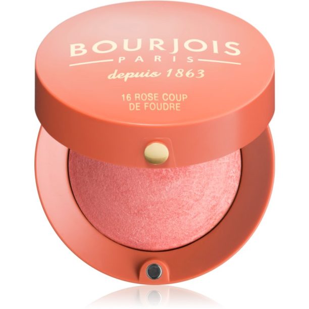 Bourjois Little Round Pot Blush руж цвят 16 Rose Coup de Foudre 2