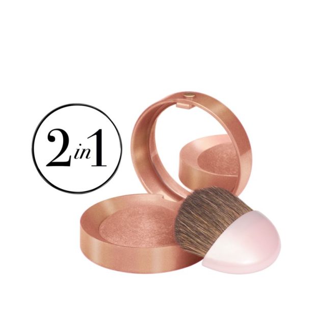 Bourjois Little Round Pot Blush руж цвят 95 Rose de Jaspe 2