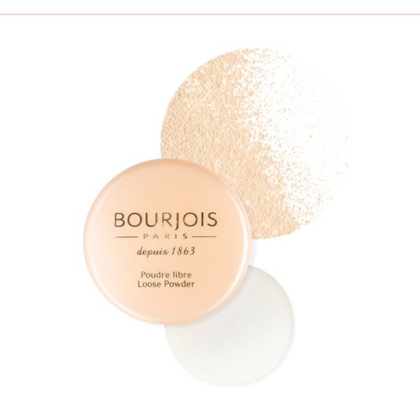 Bourjois Loose Powder насипна пудра за жени цвят 01 Peach 32 гр. на ниска цена