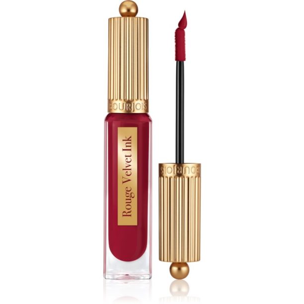 Bourjois Rouge Velvet Ink течно червило с матиращ ефект цвят 10 Re(d)Belle 3.5 мл. на ниска цена