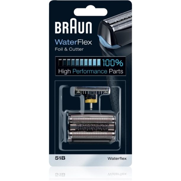 Braun Series 5 Foil & Cutter 51B WaterFlex резервни ножчета за електрическа машинка 1 бр. на ниска цена