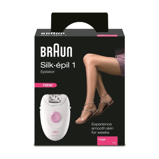 Braun Silk-épil 1 1170 епилатор (5316) купи на топ цена