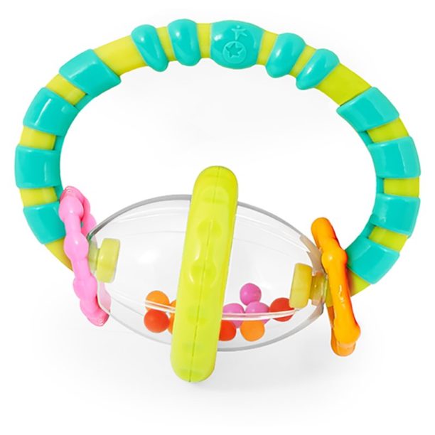 Bright Starts Teether & Rattle дрънкалка с гризалка I. 3m+ на ниска цена