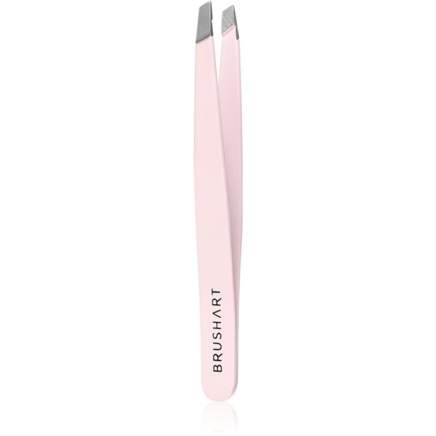 BrushArt Accessories Eyebrow tweezers пинсета Pink на ниска цена