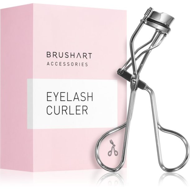 BrushArt Accessories Eyelash curler извивачка за мигли Silver