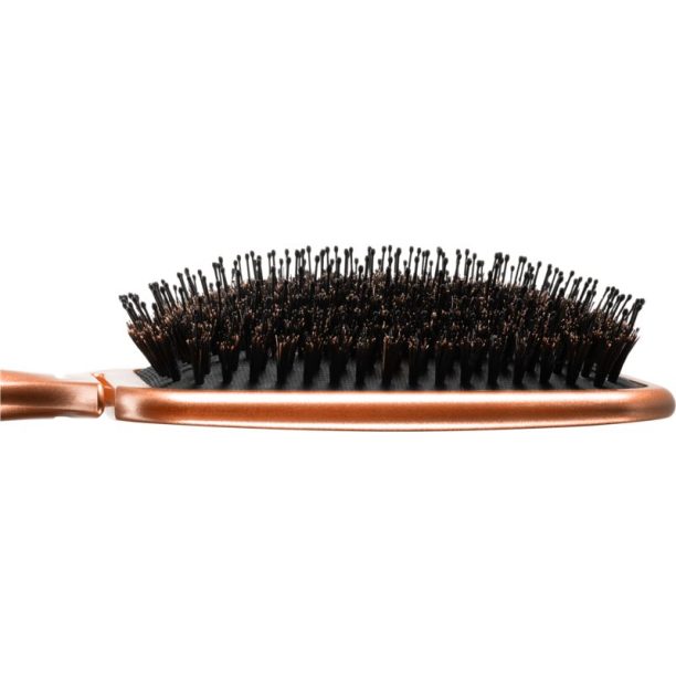 BrushArt Hair Boar bristle paddle hairbrush Четка за коса с косми от глиган купи на топ цена