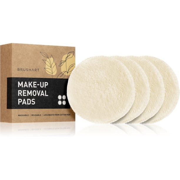 Home Salon Make-up removal pads BrushArt Home Salon Make-up removal pads тампони за почистване на грим Cream