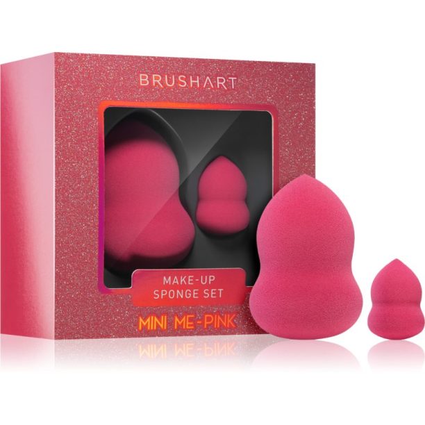 BrushArt Make-up Sponge Set Mini me - Pink гъба за фон дьо тен MINI ME - PINK