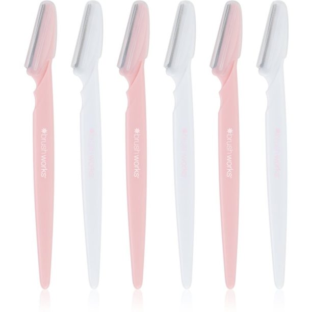 Brushworks Angled Dermaplaners бръснач (за лице)